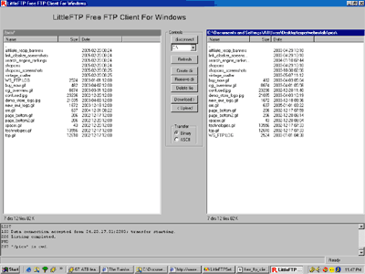 LittleFTP Free FTP Client For Windows