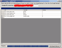 Search Engine Rankings screenshot